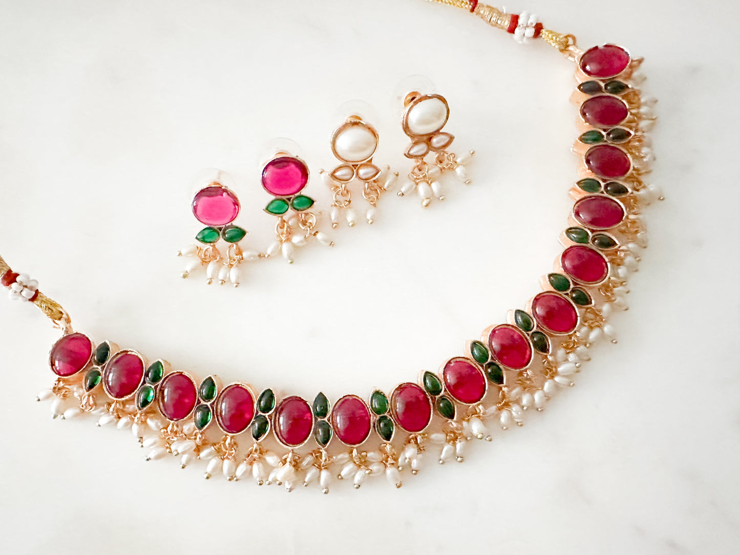 Reversibel 2 in 1 Necklace Set