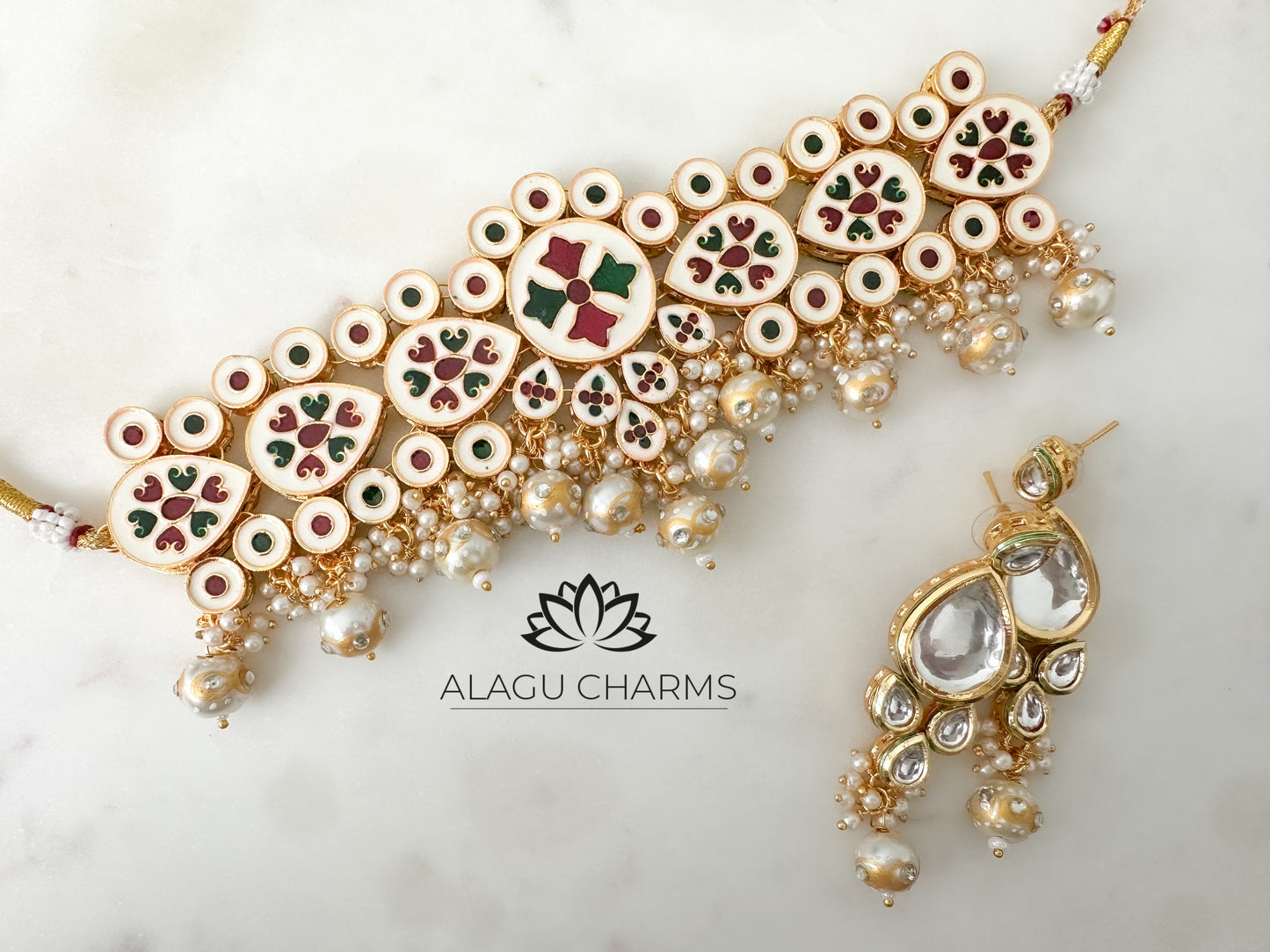 Statement Kundan Choker Set