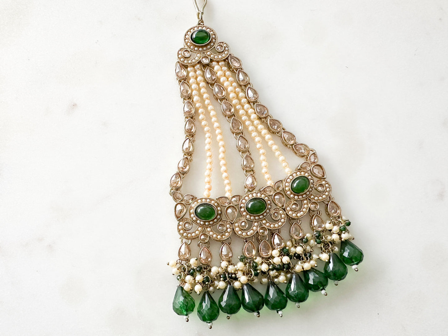 SAIRA- Green Choker set