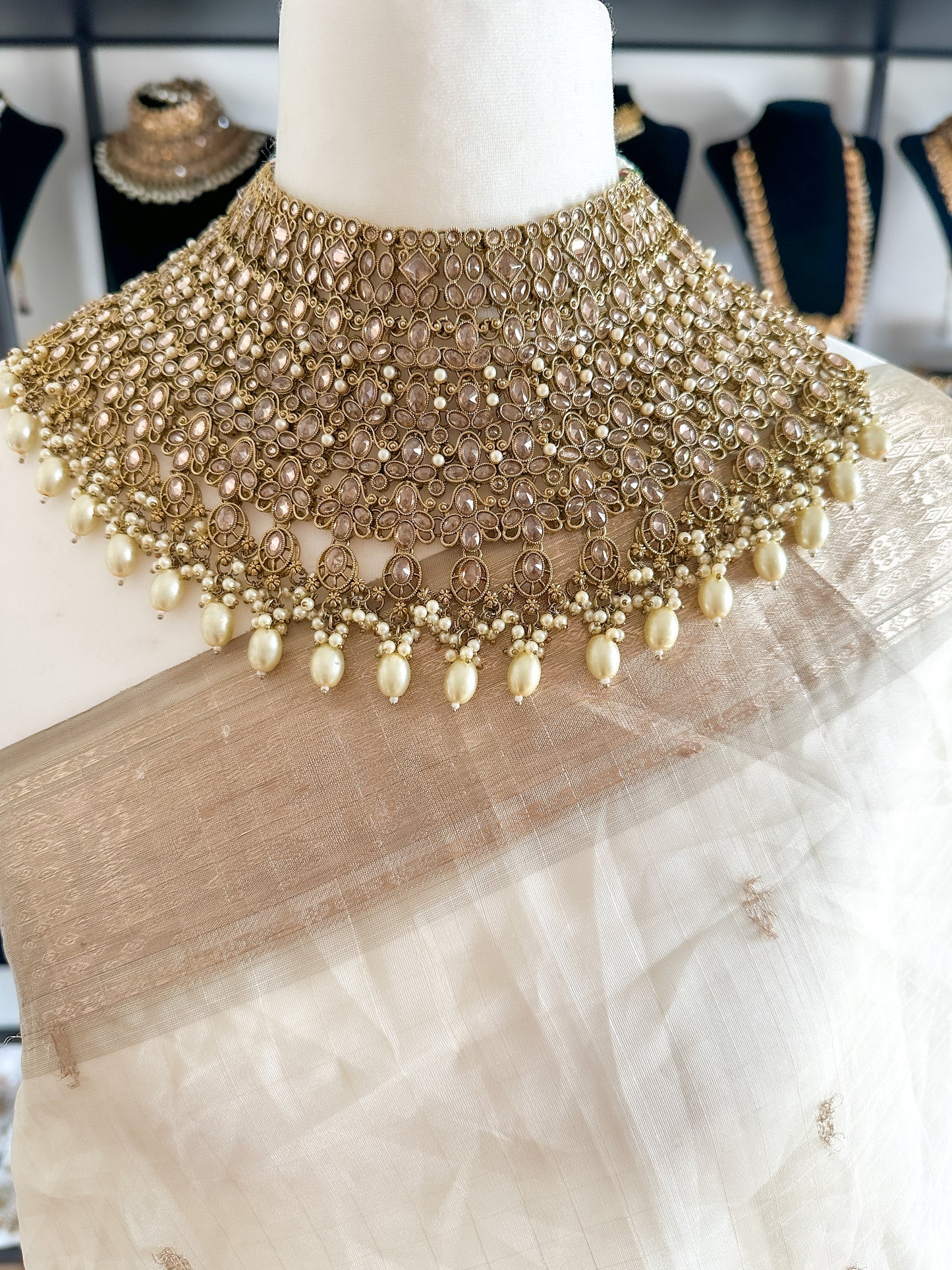 Simran- Grand Polki Bridal Set