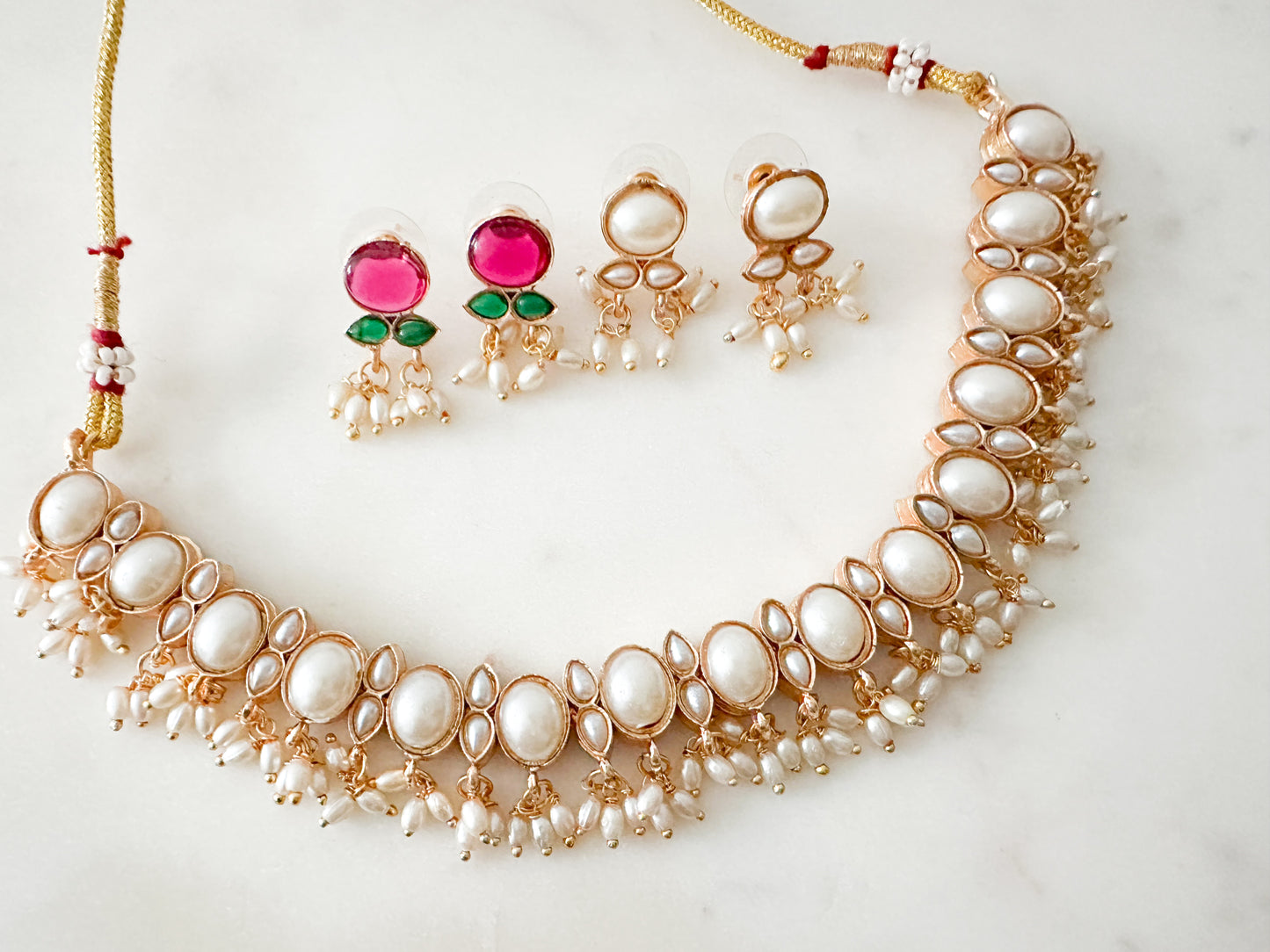Reversibel 2 in 1 Necklace Set