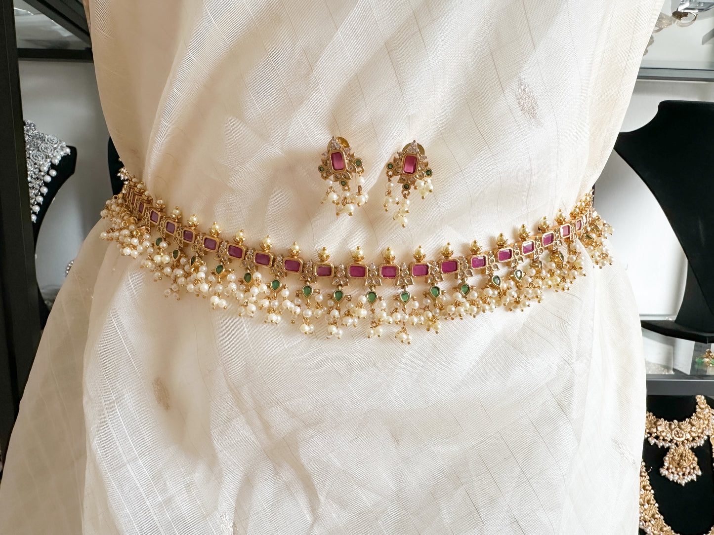 Tanya- Kemp 2 in 1 Waist Chain/ Long Chain