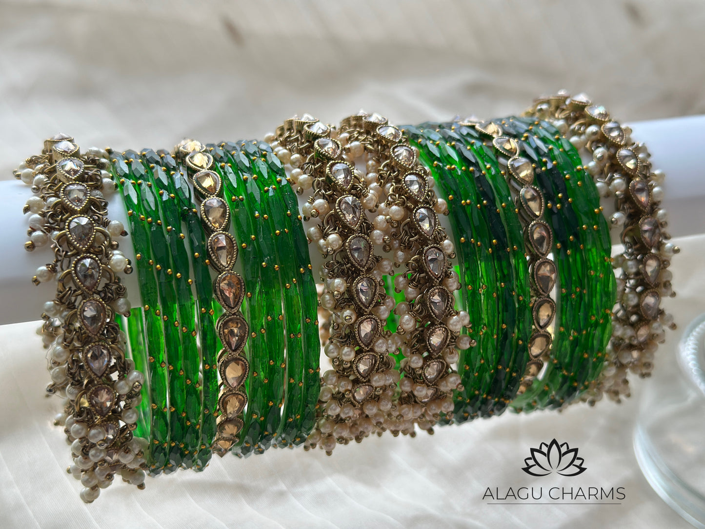 Green Bridal Set (Size 2.6)