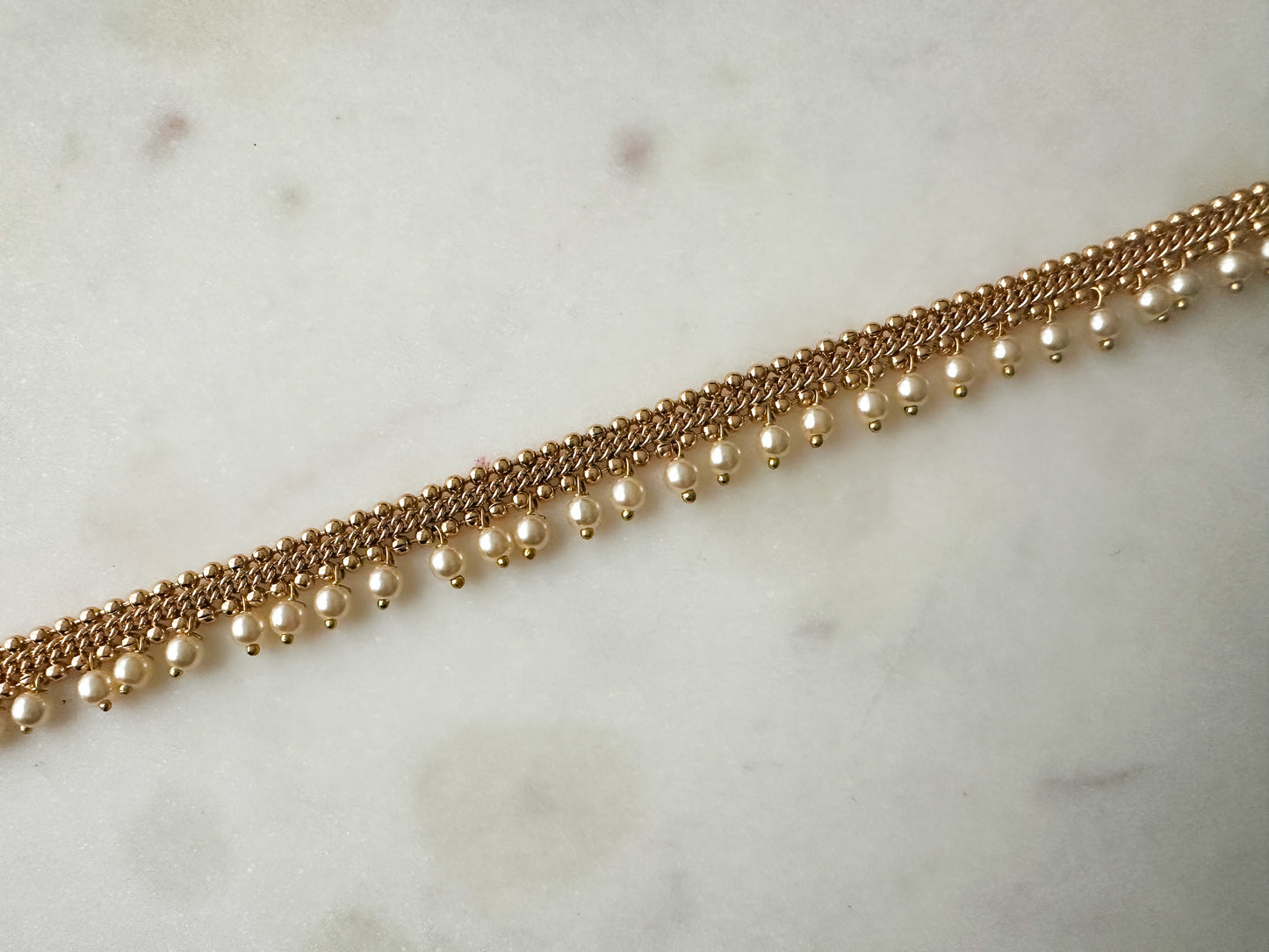 Kavi - antique gold waist chain