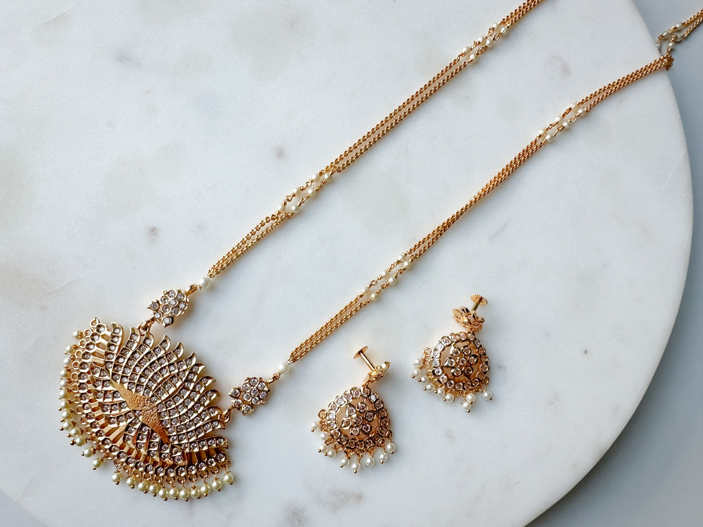 Tamilini- Impon Long Chain Set