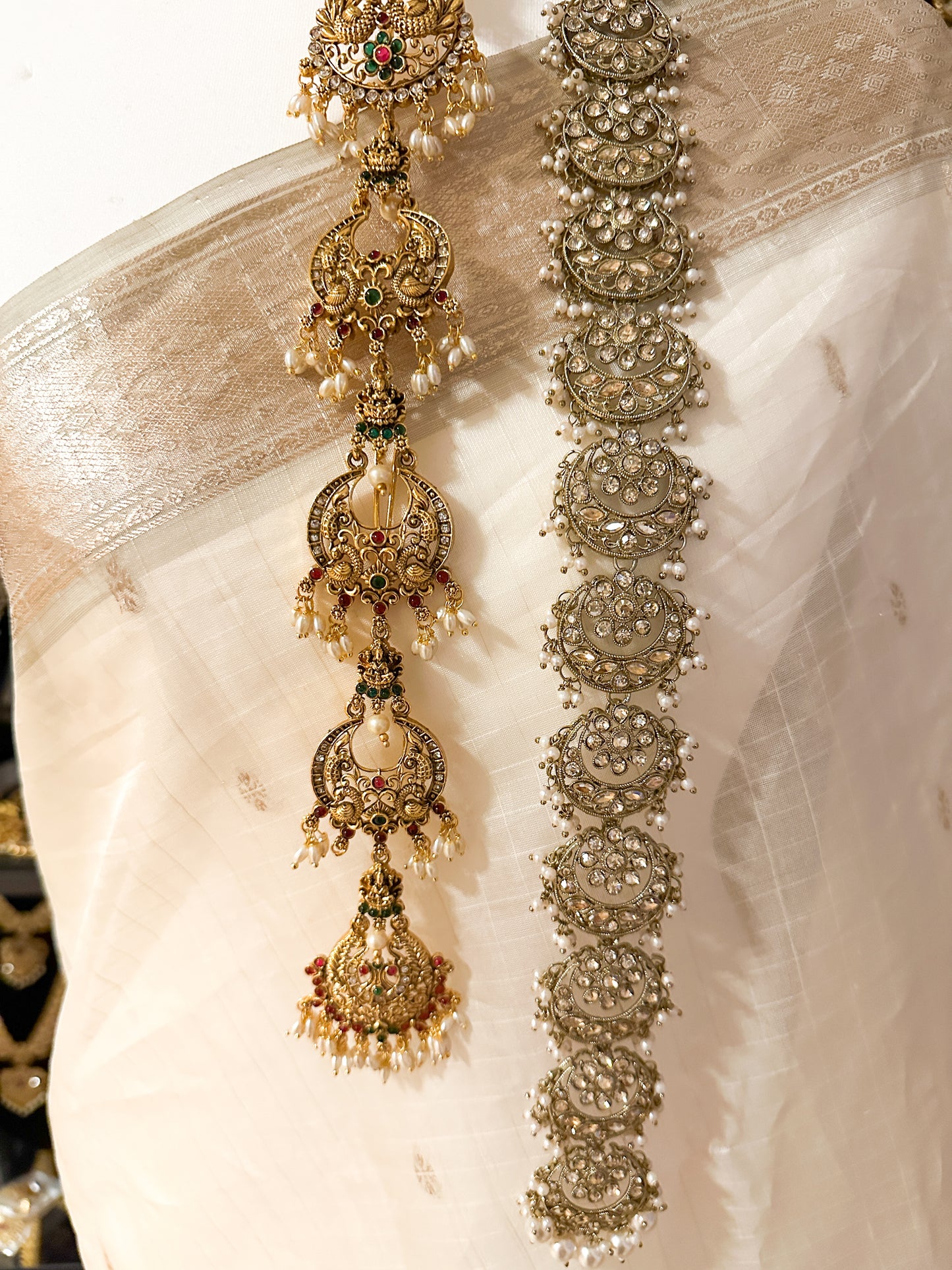 Hair accessories for braided hair