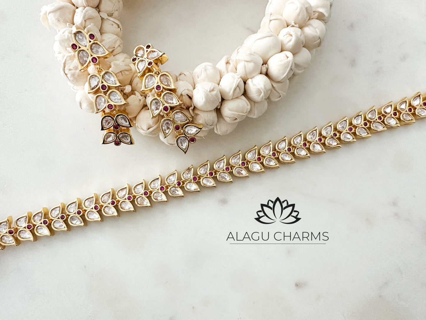 Kundan Choker/ Necklace Set
