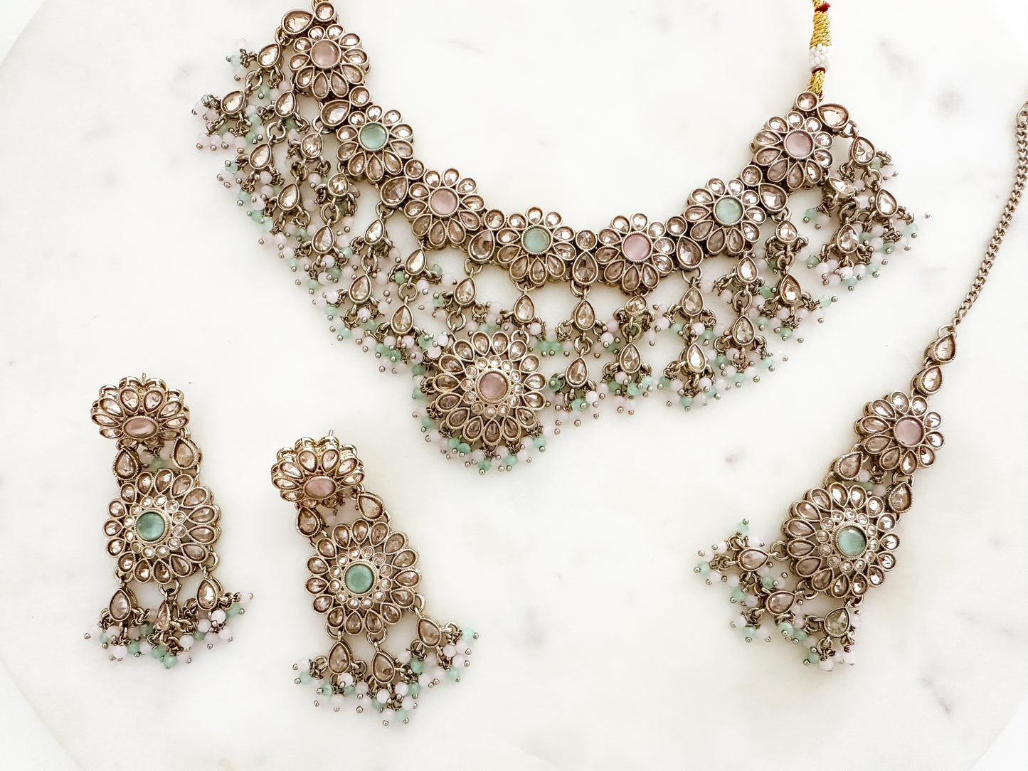Mint & Rose Polki Set
