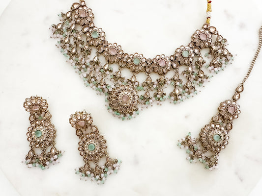 Mint & Rose Polki Set