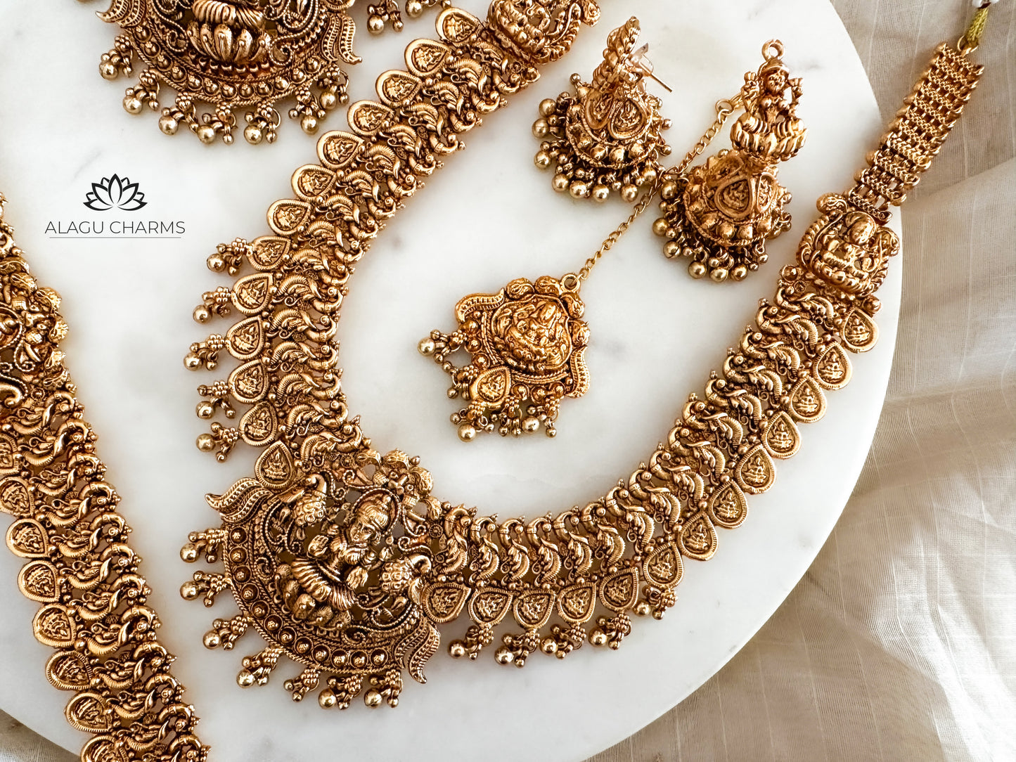 Laksmi- Temple Bridal set