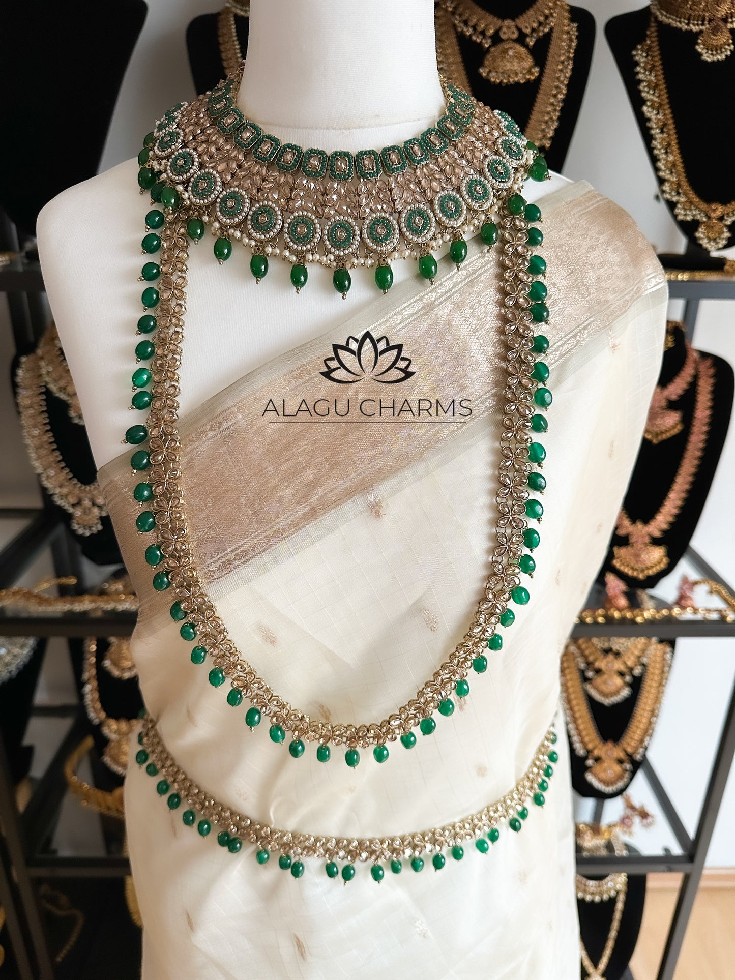 AC Signature Full Bridal Set (Green)