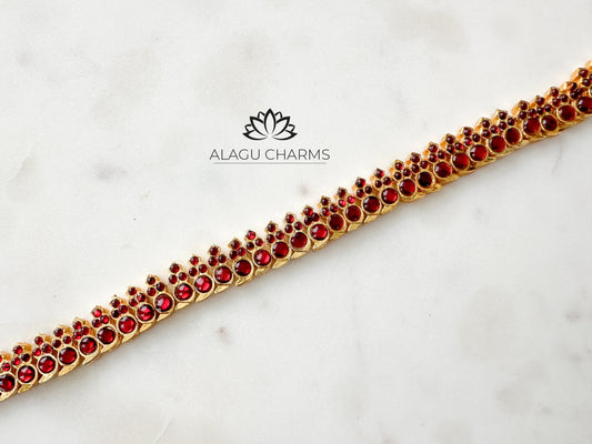 Arakku Kemp Waist Chain (red)