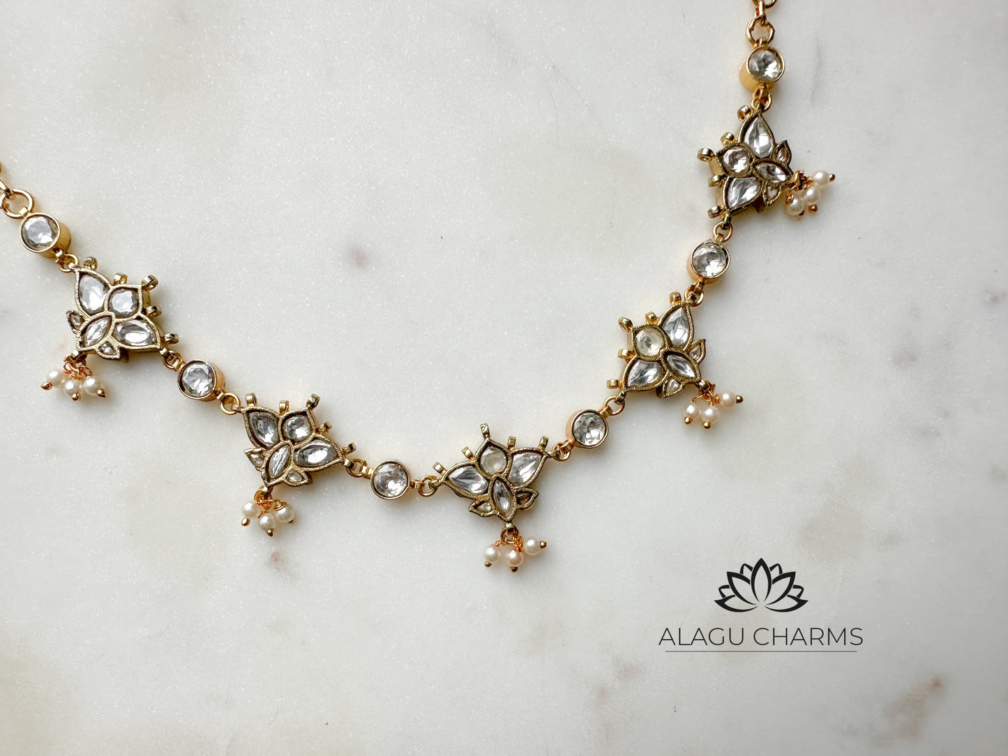 Kundan 2in1 Necklace/Choker