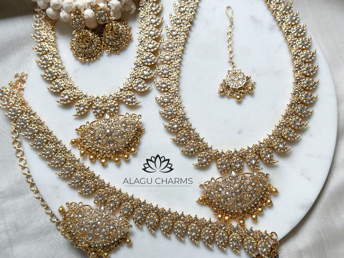 Premium kemp style bridal set