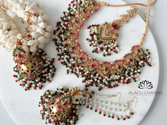 ALIYAH- exclusive necklace set (multi)