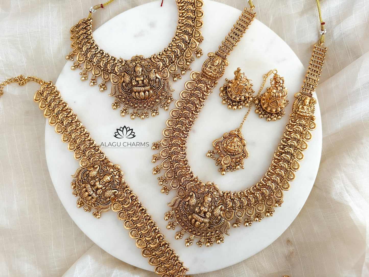 Laksmi- Temple Bridal set