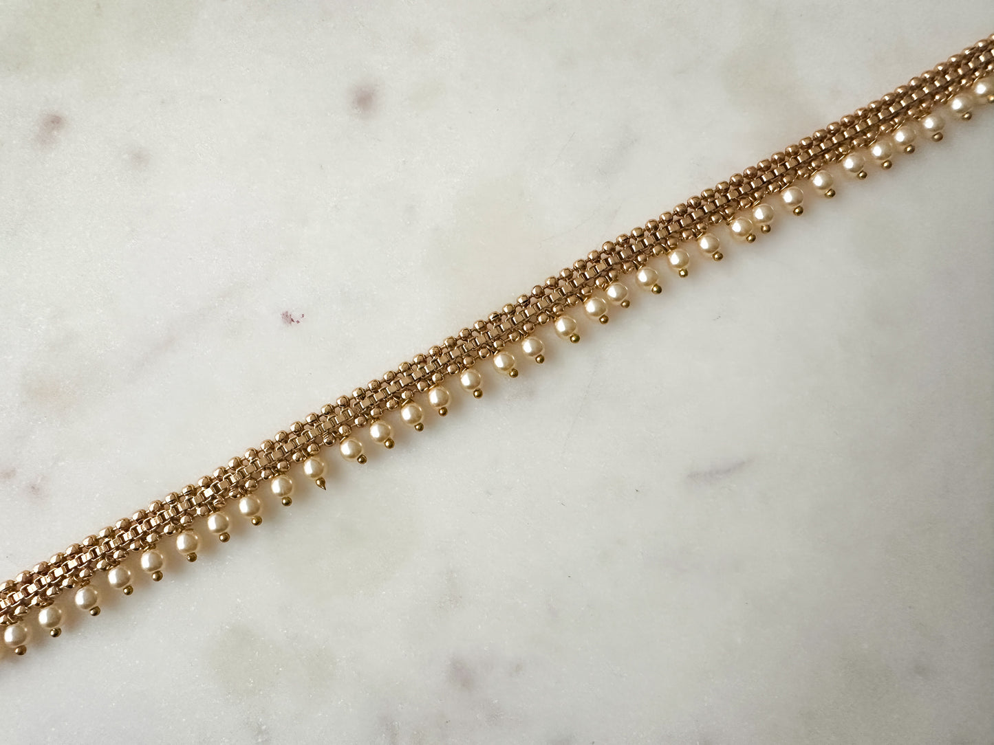 Kayal - antique gold waist chain