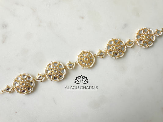 Kundan Head Band