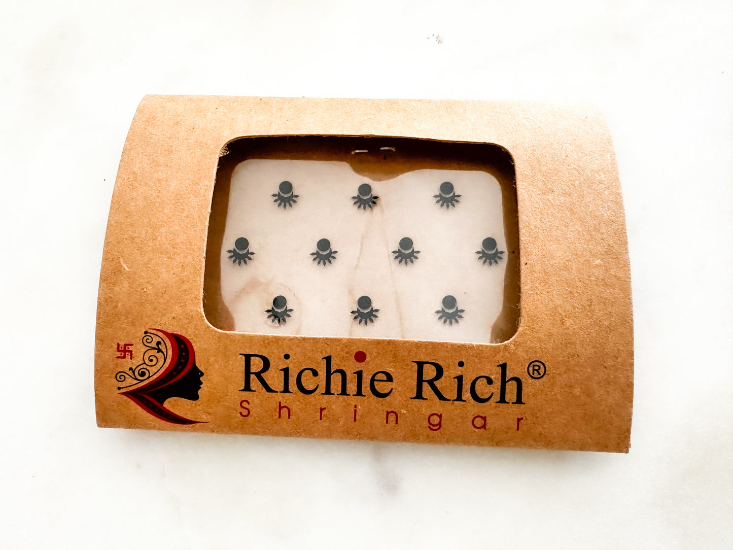 Black Bindi Set