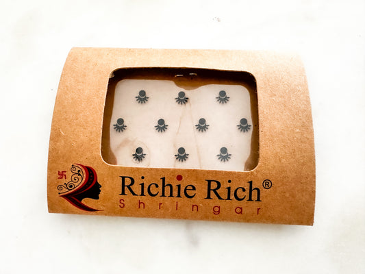 Black Bindi Set