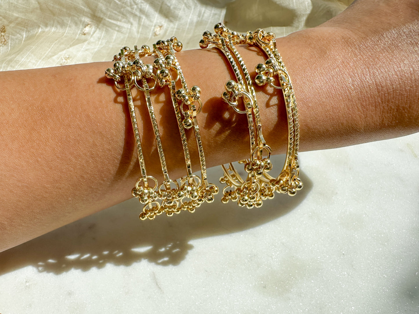 Kashmiri Bangles (gold)