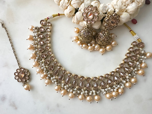 Bridesmaids Package (10sets) with champagne beads