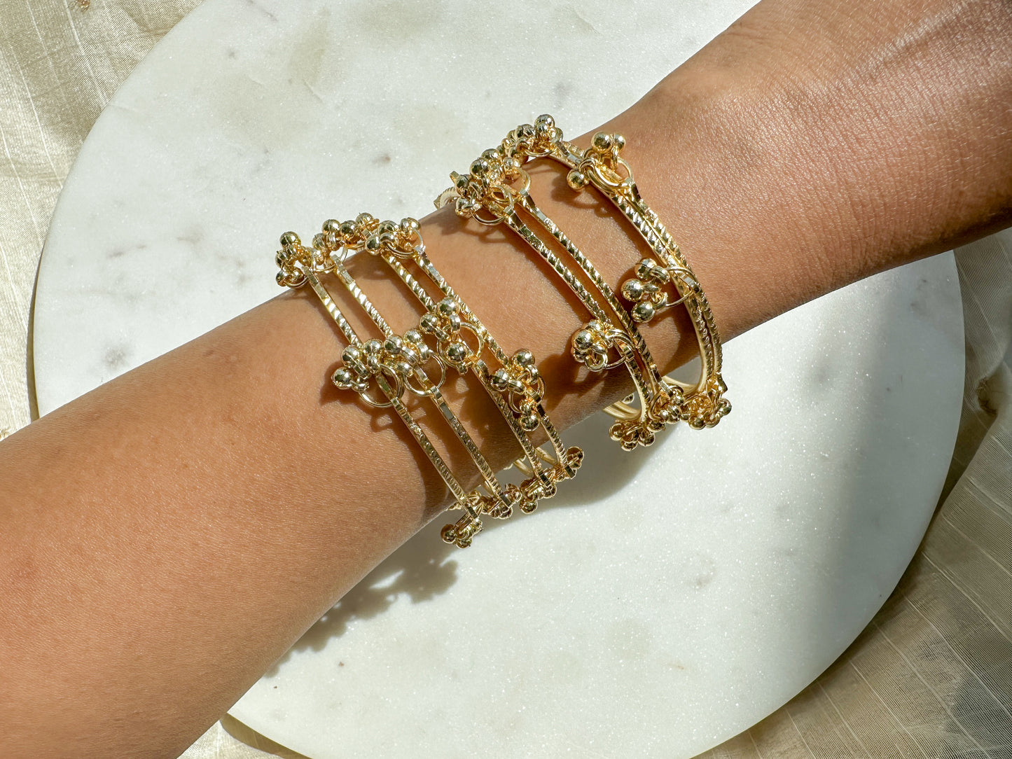 Kashmiri Bangles (gold)