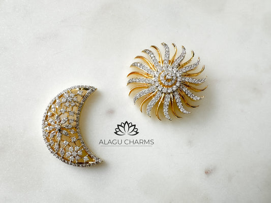 Bavana- Hair Accessories (Sun & Moon)