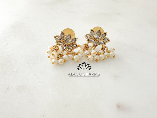 Lotus Ear Studs