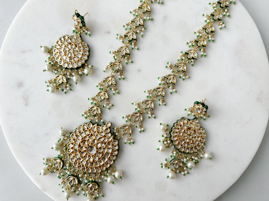 Kundan Longchain Set