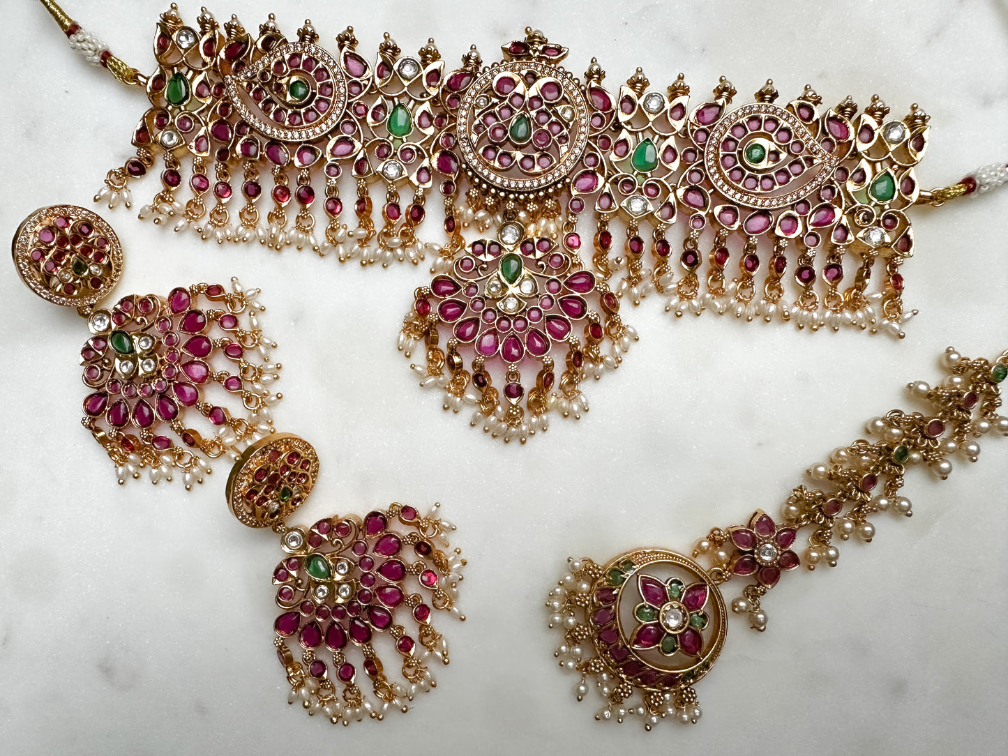 Varunika - Kemp Choker set